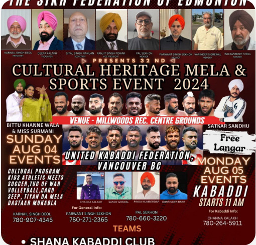 Cultural Heritage Mela  Sports Events 2024